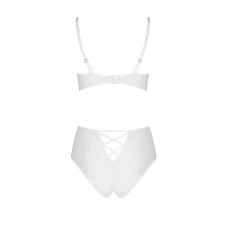Еротичний комплект з малюнком Passion LOVELIA BIKINI L/XL, white