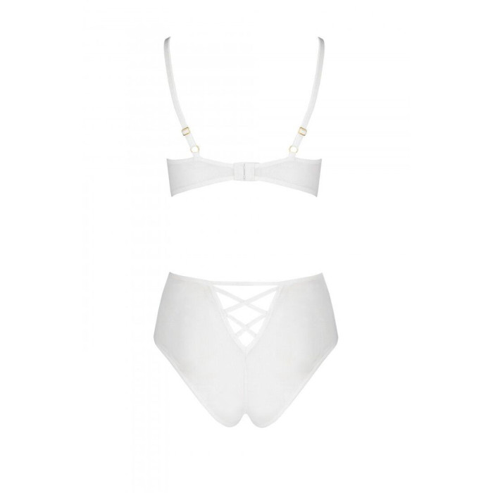 Еротичний комплект з малюнком Passion LOVELIA BIKINI L/XL, white
