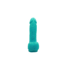 Мило у формі пеніса Чистий Кайф Turquoise size S, крафтове мило-член, натуральне