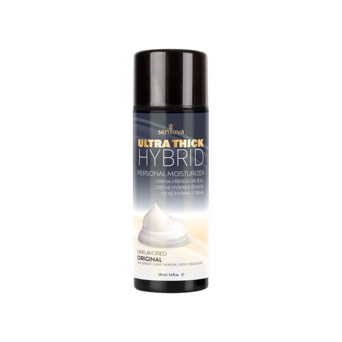 Густий крем-змазка на гібридній основі Sensuva UltraThick Hybrid Formula (100 мл) рН збалансована