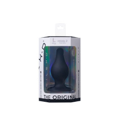 Анальна пробка SilexD (Model 2 size L) двошаровий, силікон+Silexpan, діаметр 4,5 см