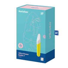 Мінівібратор з гнучким язичком Satisfyer Ultra Power Bullet 7 Yellow