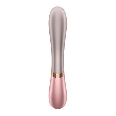 Смарт вібратор-кролик із підігрівом Satisfyer Hot Lover Pink