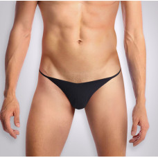 Чоловічі трусики XS-2XL з силіконовою анальною пробкою Art Sex - Sexy Panties plug size M Black