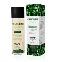 Розпродаж!!! Масажна олія EXSENS Aventurine Avocado (антистрес) 100мл (термін 12.2026)