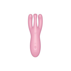 Кліторальний смарт-вібратор Satisfyer Threesome 4 Pink з трьома пальчиками