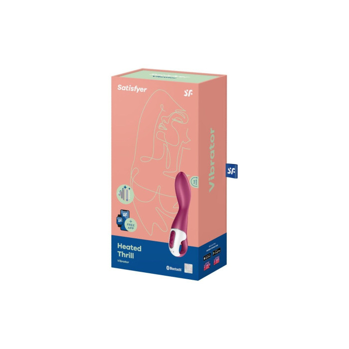 Смарт-вібратор точки G Satisfyer Heated Thrill з функцією підігріву