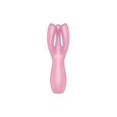 Кліторальний вібратор Satisfyer Threesome 3 Pink з трьома пальчиками