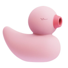 Вакуумний вібратор-качечка CuteVibe Ducky Pink