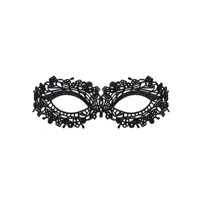 Мереживна маска Obsessive A710 mask, єдиний розмір, чорна