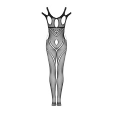 Бодістокінг Obsessive Bodystocking G322 S/M/L, фантасмагорично-силуетний крій