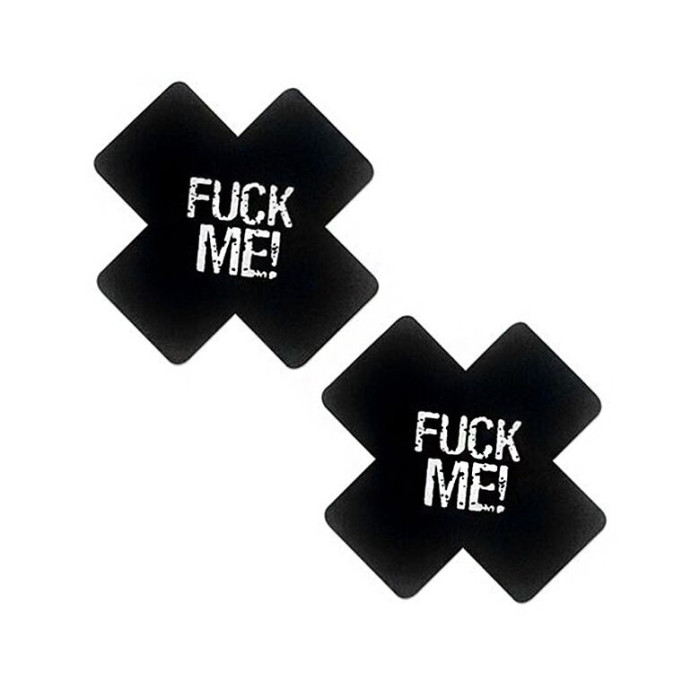 Пестиси на груди Art of Sex - Fuck me, Чорний