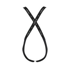 Чоловіче відкрите боді Passion 027 BRUNO XXL/XXXL Black, під латекс, на шлейках