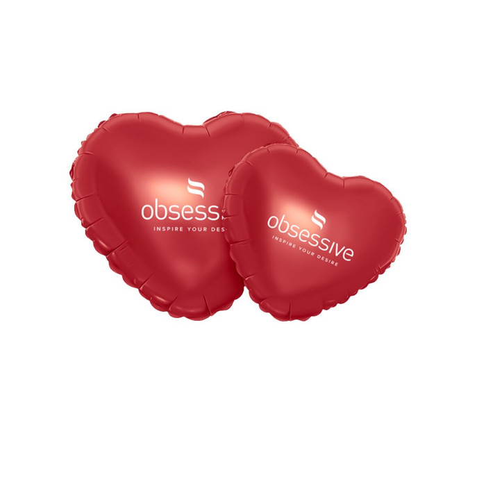 Самоклейка на скло Obsessive Hearts 45×33 см