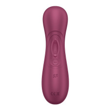 Вакуумний кліторальний стимулятор Satisfyer Pro 2 Generation 3 with Liquid Air Connect App Wіnе Red