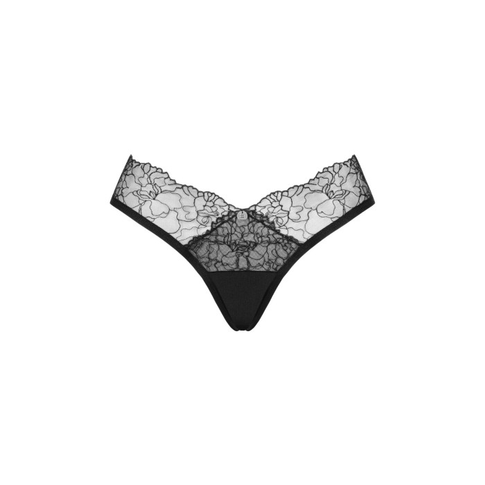 Сітчасті трусики під омбре Obsessive Bella Rou panties M/L