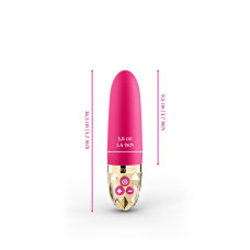 Вібратор Mystim Sleak Freak Pink, 8 режимів, внутрішня та зовнішня стимуляція