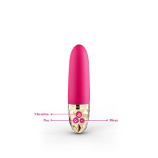 Вібратор Mystim Sleak Freak Pink, 8 режимів, внутрішня та зовнішня стимуляція