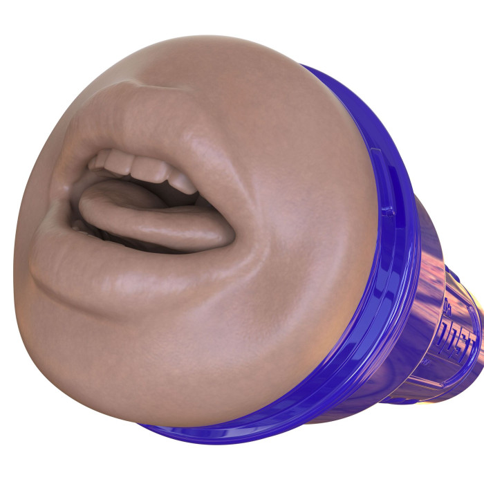 Мастурбатор-ротик Fleshlight Boost Blow Light Medium Flesh, плаваючі кільця Turbo Tech