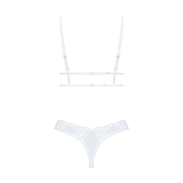 Еротичний комплект Obsessive Heavenlly 2-pcs set XL/2XL, бюстгальтер і танга