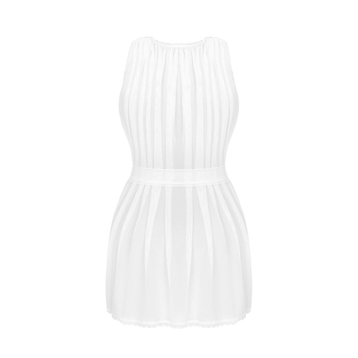 Напівпрозорий пеньюар Obsessive Heavenlly peignoir M/L