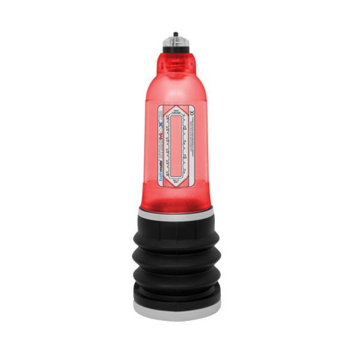 Гідропомпа Bathmate Hydromax 5 Red, для члена довжиною від 7,5 до 12,5 см, діаметр до 4,5 см