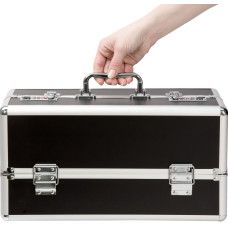 Великий кейс для зберігання секс-іграшок BMS Factory Large Lokable Vibrator Case Black,кодовий замок