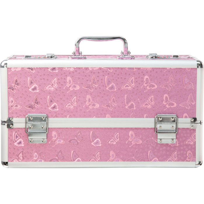 Великий кейс для зберігання секс-іграшок BMS Factory Large Lokable Vibrator Case Pink, кодовий замок