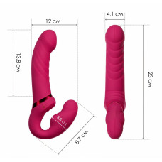 Безремінний смарт-страпон Lovense Lapis vibrating strapless strap-on, 3 мотори