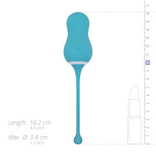 Віброяйце Cala Azul – Elena Vibrating Egg With Remote Control, 10 режимів, пульт ДК
