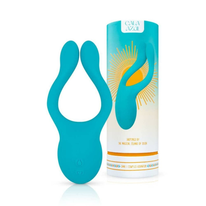 Універсальний вібратор для пар Cala Azul – Dani Couples Toy, 10 режимів