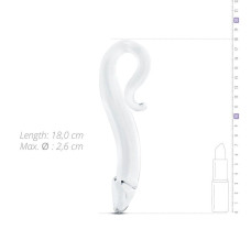 Скляний дилдо Gildo Glass Dildo No. 21, реалістична головка