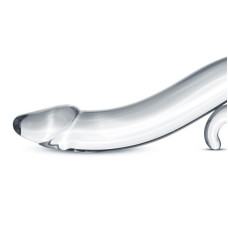 Скляний дилдо Gildo Glass Dildo No. 21, реалістична головка