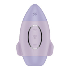 Вакуумний стимулятор з вібрацією Satisfyer Mission Control Violet, 2 незалежні мотори