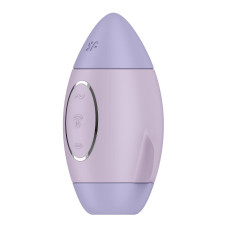 Вакуумний стимулятор з вібрацією Satisfyer Mission Control Violet, 2 незалежні мотори