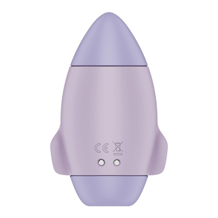 Вакуумний стимулятор з вібрацією Satisfyer Mission Control Violet, 2 незалежні мотори