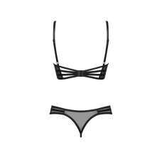 Комплект Obsessive Roxelia 2-pcs crotchless set M/L