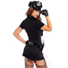Еротичний костюм поліціянтки Leg Avenue Dirty Cop XL, 6 предметів