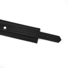 Поножі Liebe Seele Black Organosilicon Anklecuffs, екошкіра