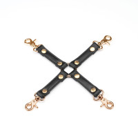 Хрестовина Liebe Seele Black Organosilicon Hogtie, екошкіра