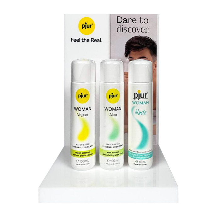Декоративний стенд для продуктів pjur Product Glorifier White