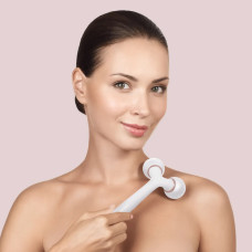 Електронний ультразвуковий ролик для обличчя та тіла GESKE Sonic Facial&Body Roller 4в1 starlight
