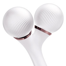 Електронний ультразвуковий ролик для обличчя та тіла GESKE Sonic Facial&Body Roller 4в1 starlight