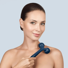 Електронний ультразвуковий ролик для обличчя та тіла GESKE Sonic Facial&Body Roller 4в1 midnight