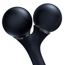 Електронний ультразвуковий ролик для обличчя та тіла GESKE Sonic Facial&Body Roller 4в1 black