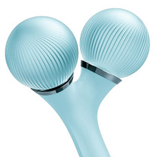 Електронний ультразвуковий ролик для обличчя та тіла  GESKE Sonic Facial&Body Roller 4в1 turquoise