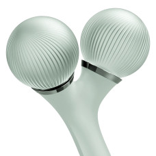 Електронний ультразвуковий ролик для обличчя та тіла GESKE Sonic Facial&Body Roller 4в1 green