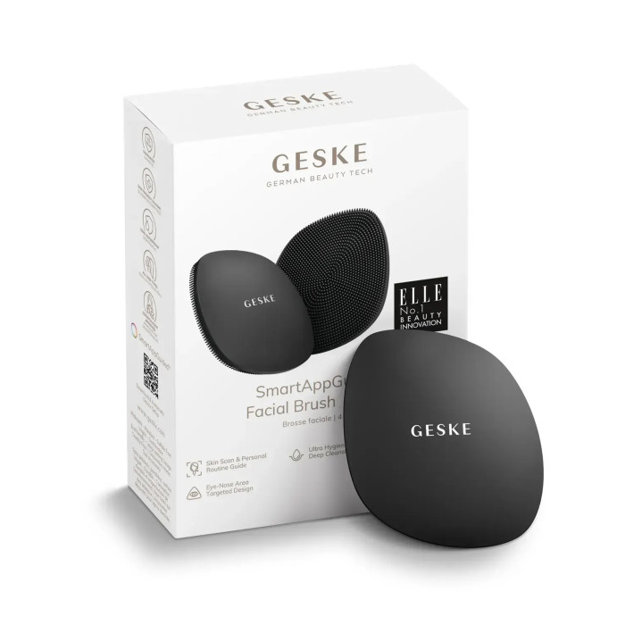 Щітка для обличчя GESKE Facial Brush 4в1 gray