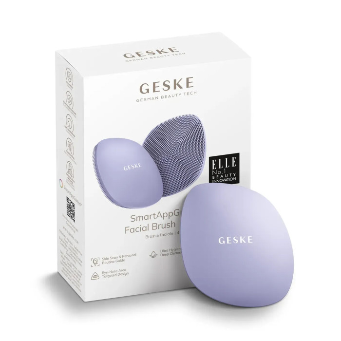 Щітка для обличчя GESKE Facial Brush 4в1 purple