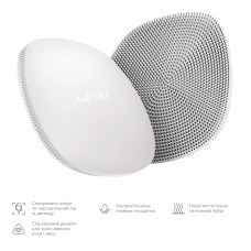 Щітка для обличчя GESKE Facial Brush 4в1 white